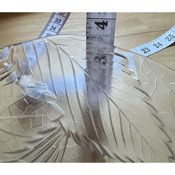 Studio Nova by Mikasa "CRYSTAL BERRIES" Large Oval Fruit Serving BOWL 14” - Picture 7 of 10